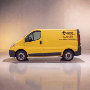 Renault Trafic jaune 8m3 - Manuelle