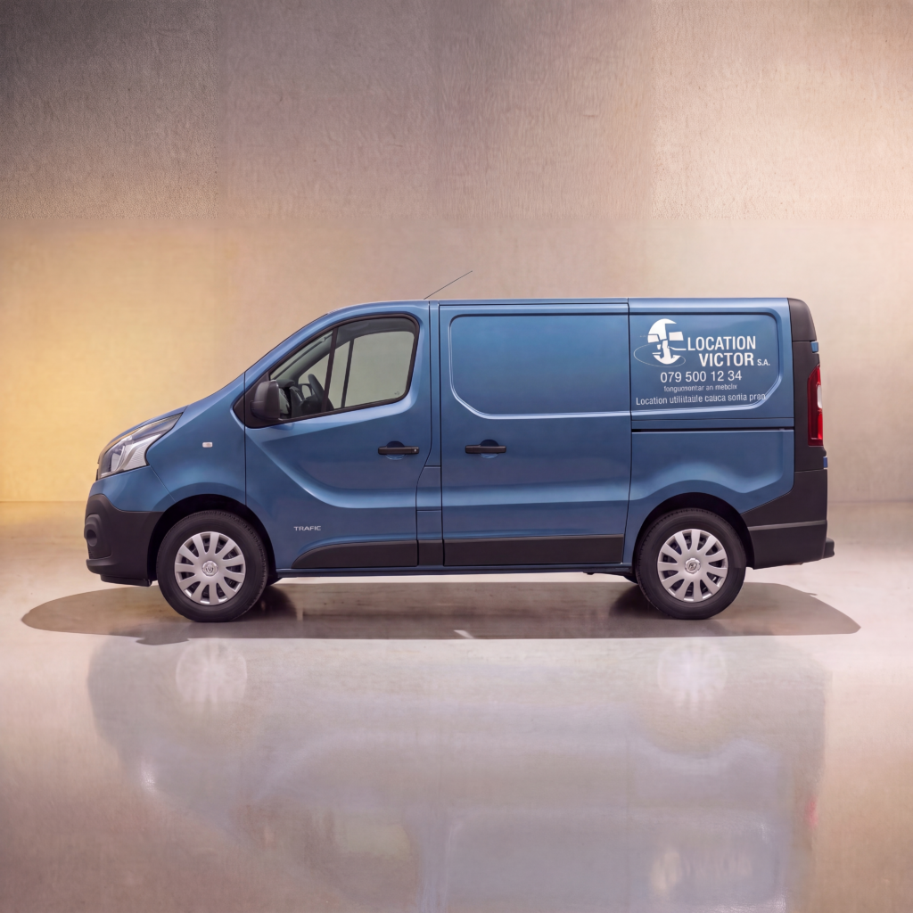 Renault Trafic Bleu 8m3 - Manuelle