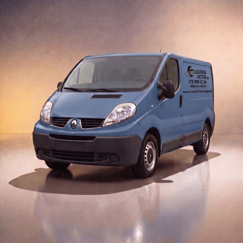Renault Trafic Bleu 8m3 - Manuelle
